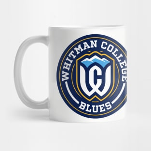 Blues - Whitman College Circle Mug